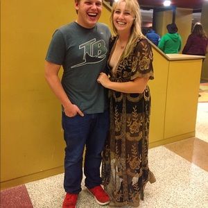 Honey Punch size Medium maxi dress